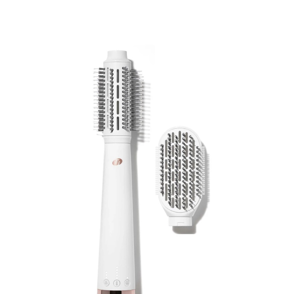 T3 White Hair Styling Tool with Interchangeable Attachments
